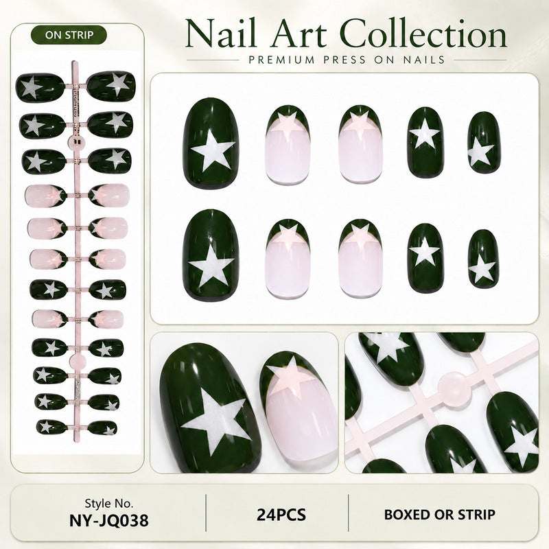 Kreative Nagelkunst mit Sternmotiven Brehn