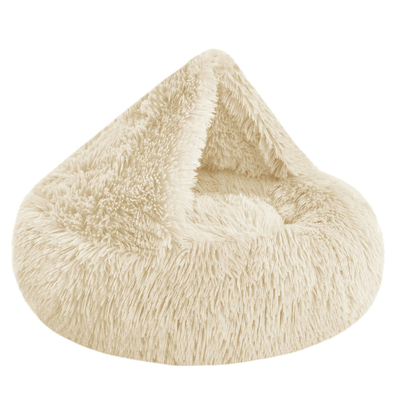 Gemütliches Plüsch-Hundebett