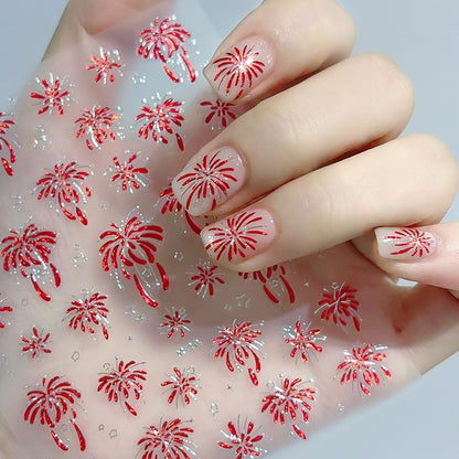 Hochwertige Nagelkunst Folienstickerblatt