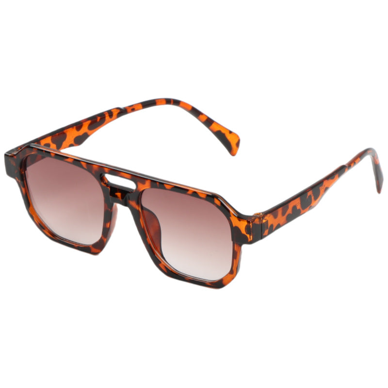 Damen moderne oversized Sonnenbrille mit eckigem Design Brehn