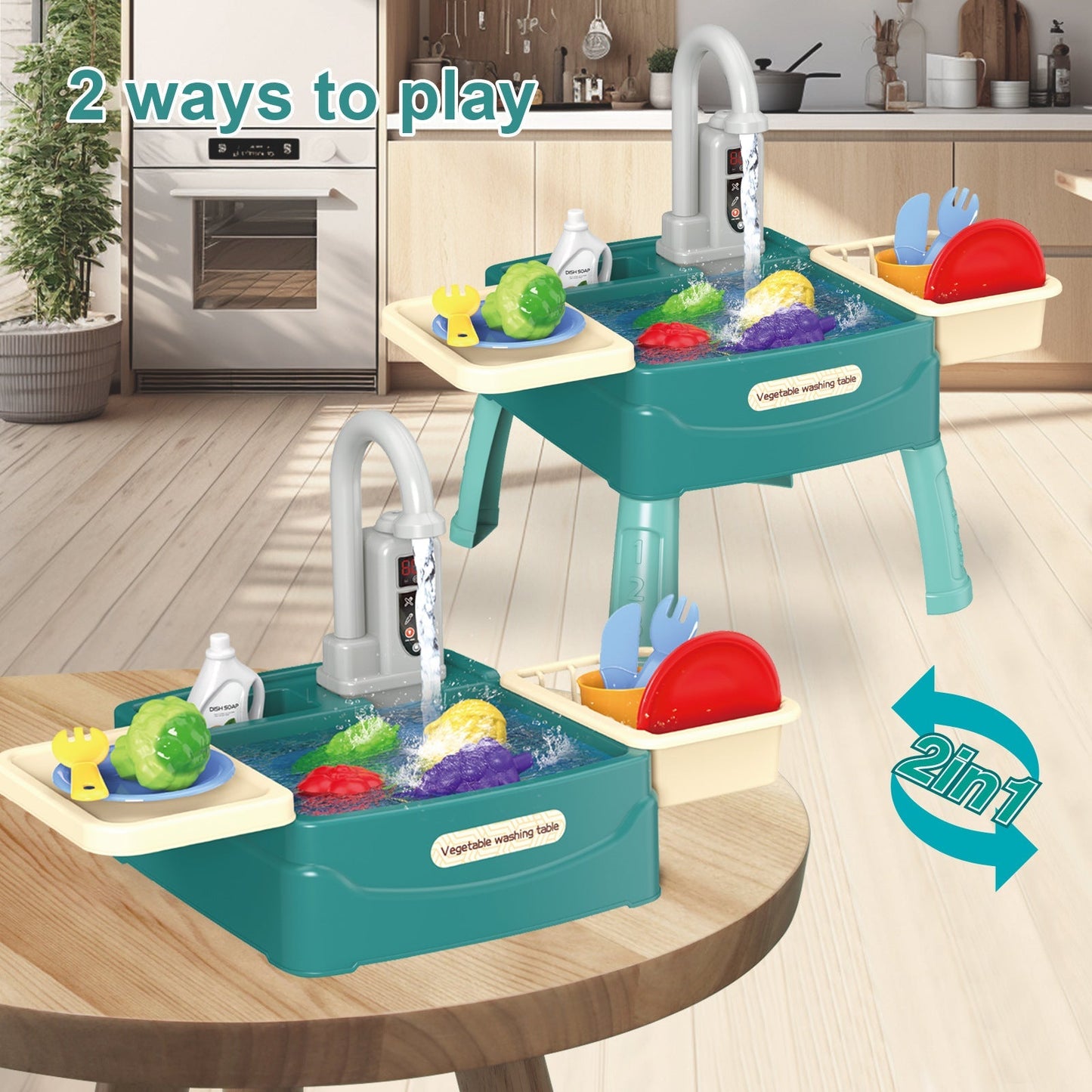 Brehn | WaterWonder - Spielküche mit magischem Wasserhahn