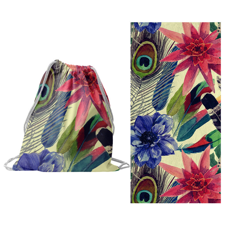 Multifunktionales Strandset mit Tragetasche und Handtuch Brehn