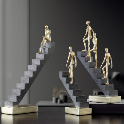 Treppenfigurative Skulptur