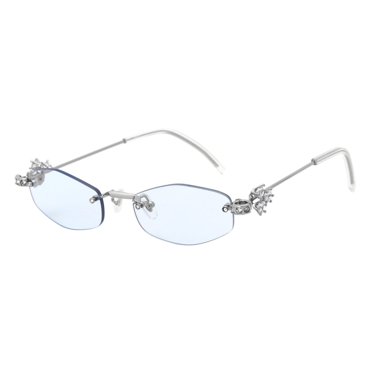 Damen Designer-Sonnenbrille mit luxuriösen Verzierungen Brehn