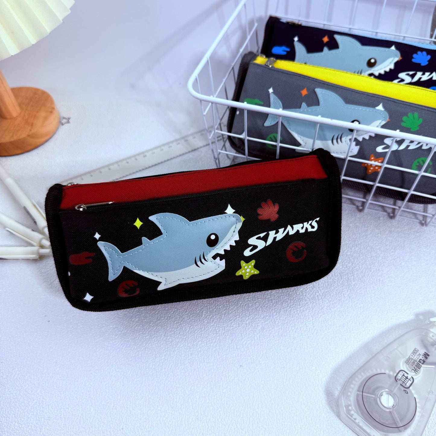 Stylisches Haifisch Design Stiftetui Brehn