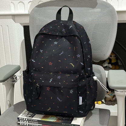 Spaß gemusterter Schulrucksack