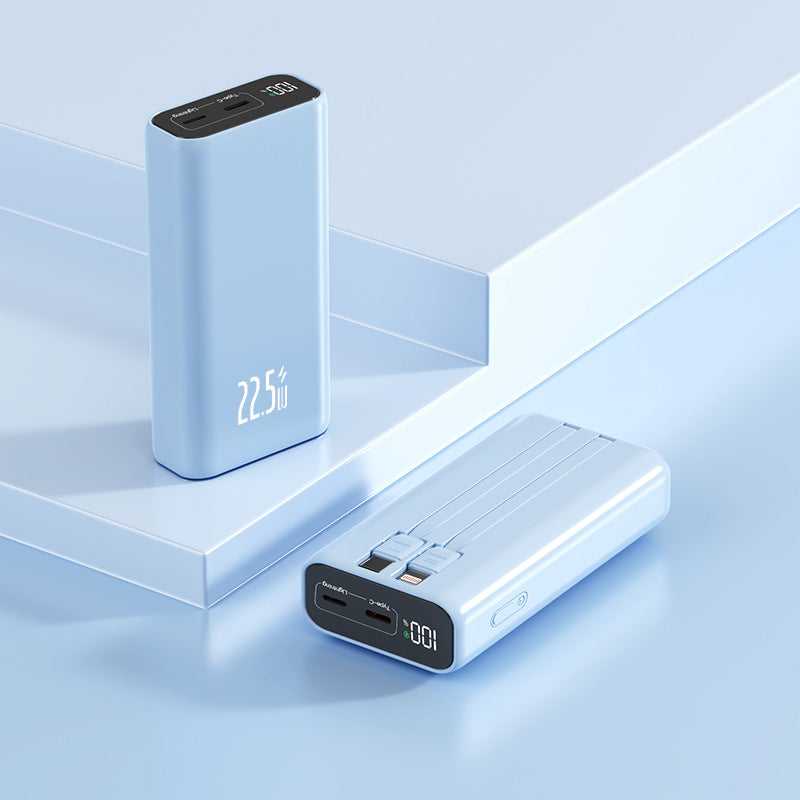 Powerbank mit digitaler Leistungsanzeige und Hochgeschwindigkeitsladung Brehn
