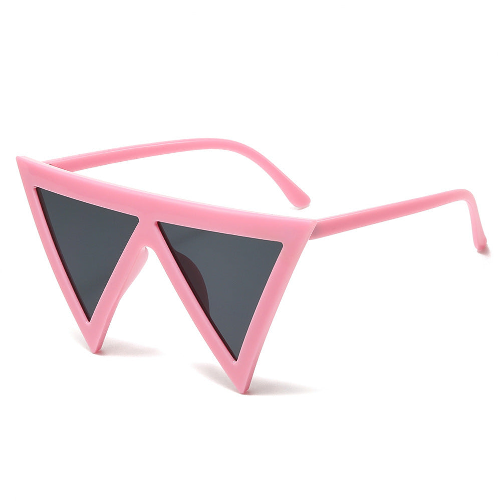 Futuristische, dreieckige Sonnenbrille Brehn
