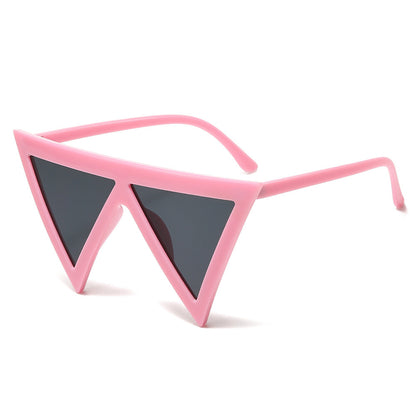 Futuristische, dreieckige Sonnenbrille Brehn
