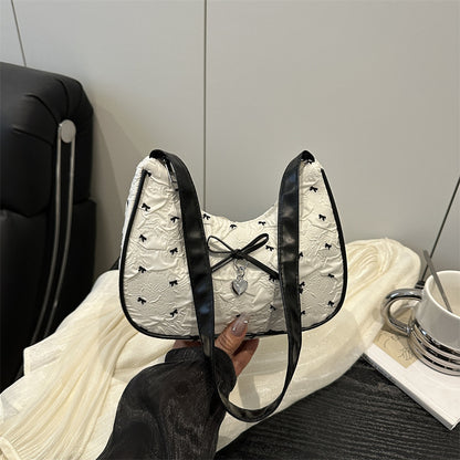 Charmante mit Schleifenverzierung Handtasche Brehn