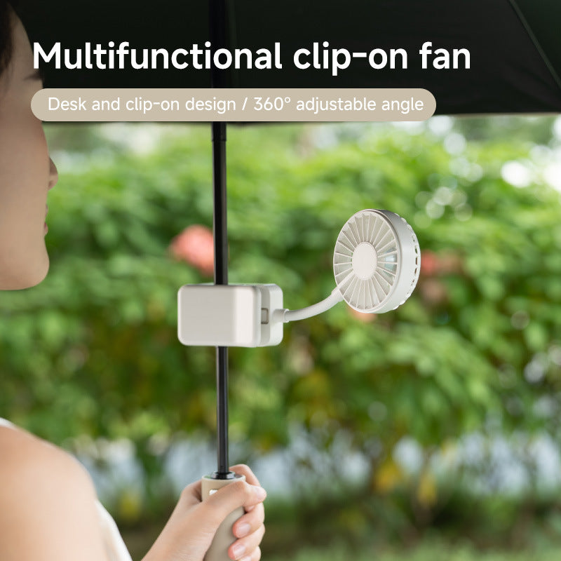 Unisex Clip-On Portable Cooling Fan Brehn