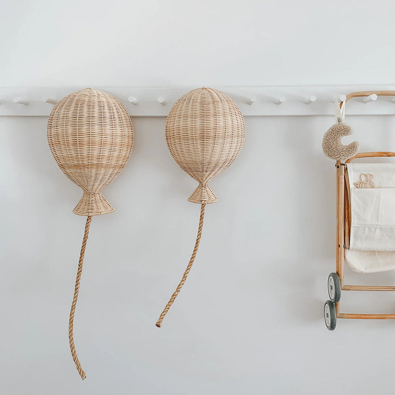 Dekorativer Wandschmuck in Form eines Heißluftballons Brehn
