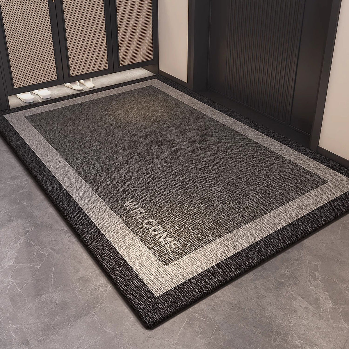 Eleganter geometrischer gemusterter Teppich