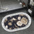 Floral Pattern Badematte Brehn