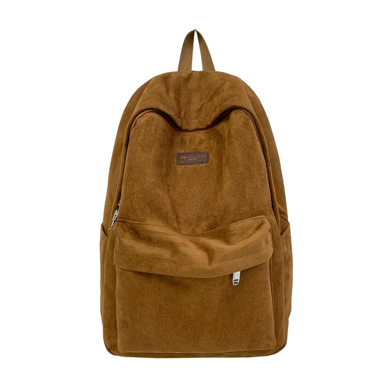Stylische Wildleder-Rucksack Brehn