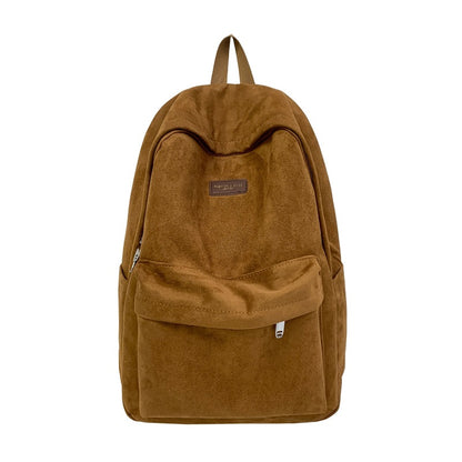 Stylische Wildleder-Rucksack Brehn