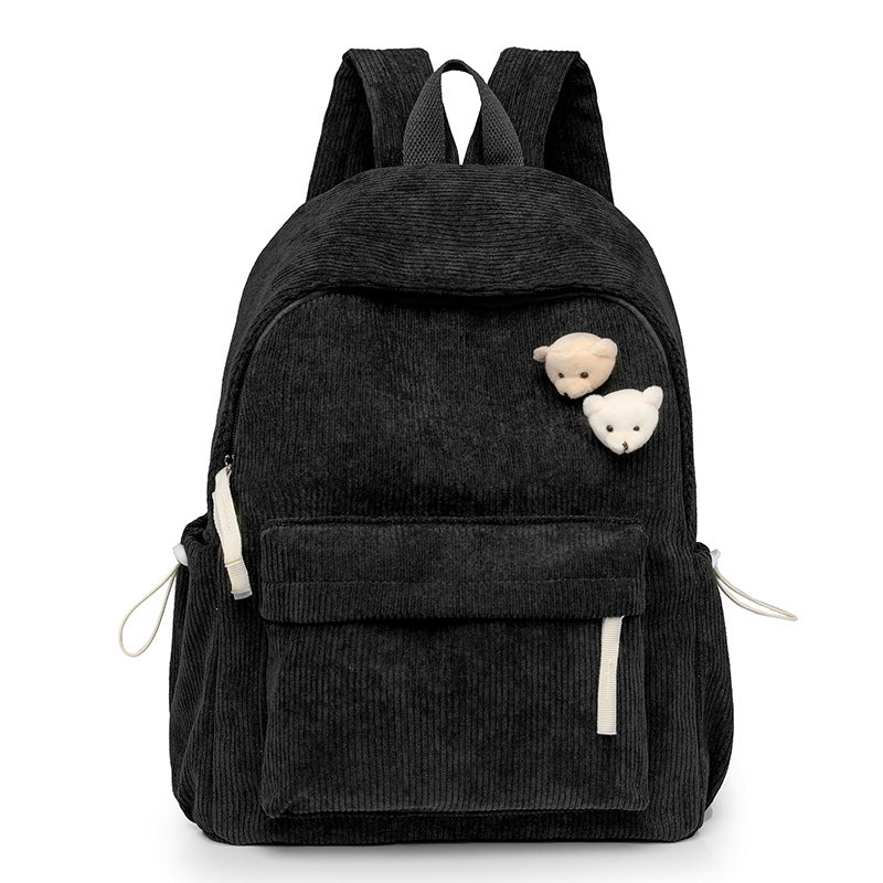 Niedlicher Plüschcharakter-Schulrucksack Brehn