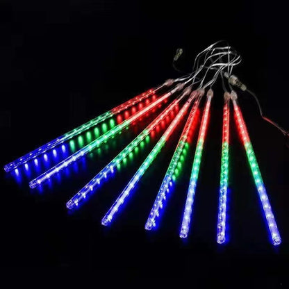 Outdoor Hängende Meteor-Rohrlichter für Bäume Wasserdicht Kaskadierende LED Regen Effekt Brehn