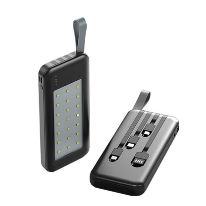 Tragbare Powerbank mit Integriertem Led-Licht Brehn