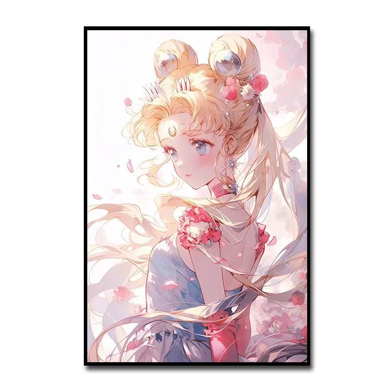 Fantasy-Charakter-Artdruck auf Leinwand Brehn