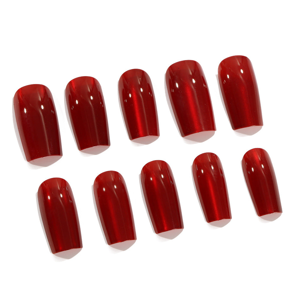 Elegante Kunstnägel mit luxuriösem Glanz-Finish Brehn