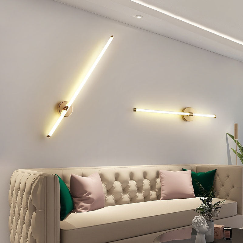 Zeitgenössische LED-Wandlampe