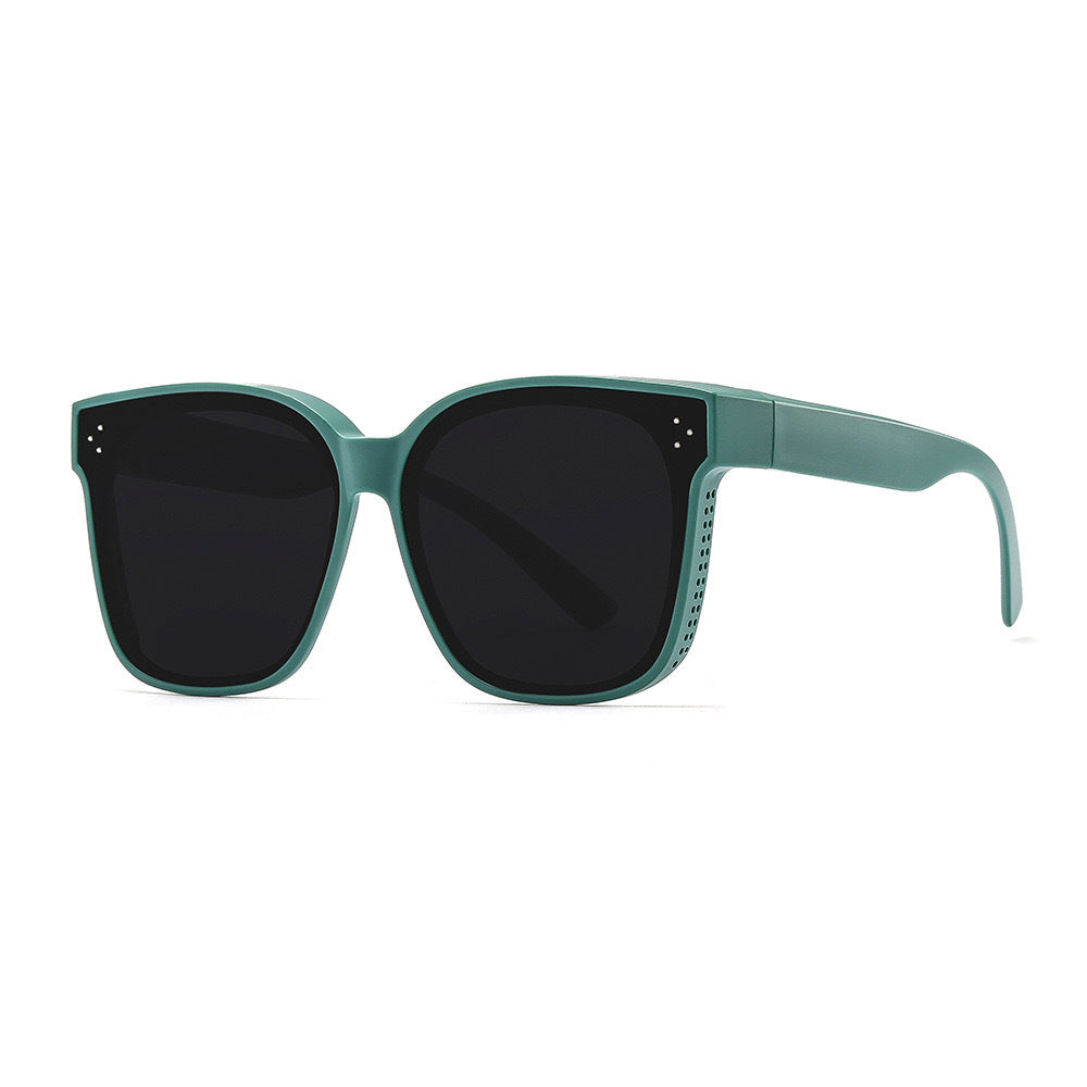 Damen modische quadratische Sonnenbrille mit UV-Schutz und komfortablen Bügeln Brehn