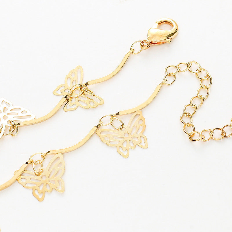 Schmetterlingsdesign Choker-Halskette Brehn