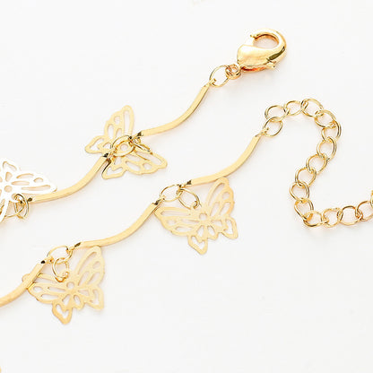 Schmetterlingsdesign Choker-Halskette Brehn