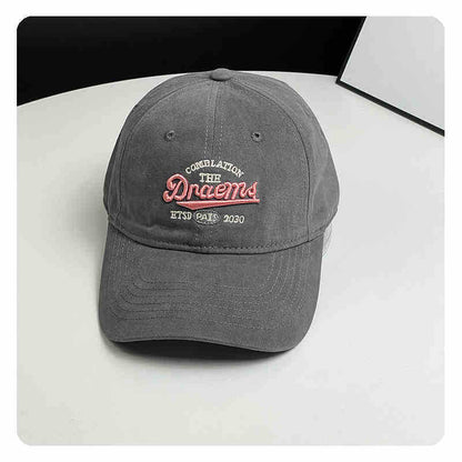 Unisex Vintage-inspirierte bestickte Baseballmütze Brehn