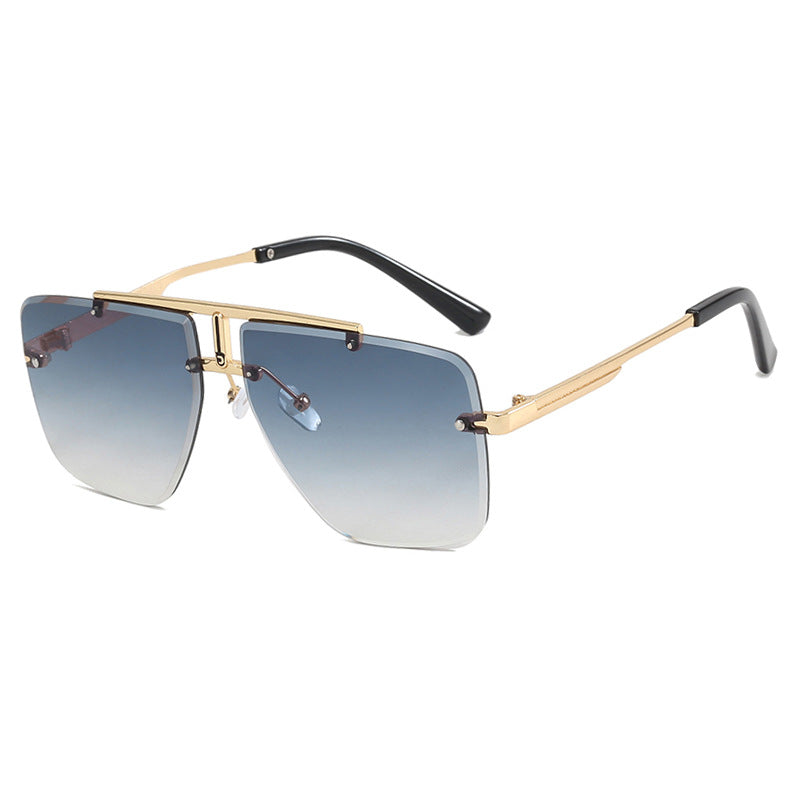 Damen quadratische Sonnenbrille im stilvollen minimalistischen Design Brehn