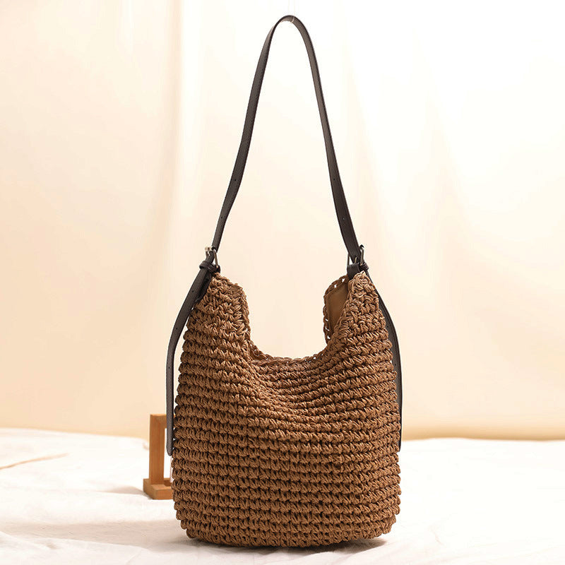 Damen Handtasche mit elegantem geflochtenem Design Brehn