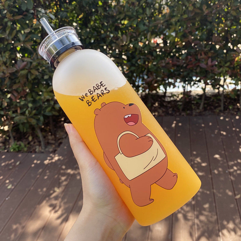 Damen kreative Trinkflasche mit verspieltem Pandadesign Brehn