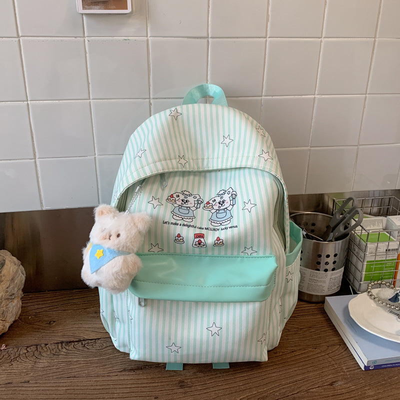 Rucksack mit Buntem Tiermotiv und Praktischen Fächern Brehn