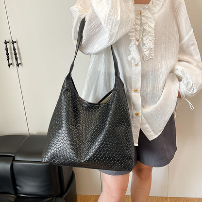 Strukturierte Leder Tasche