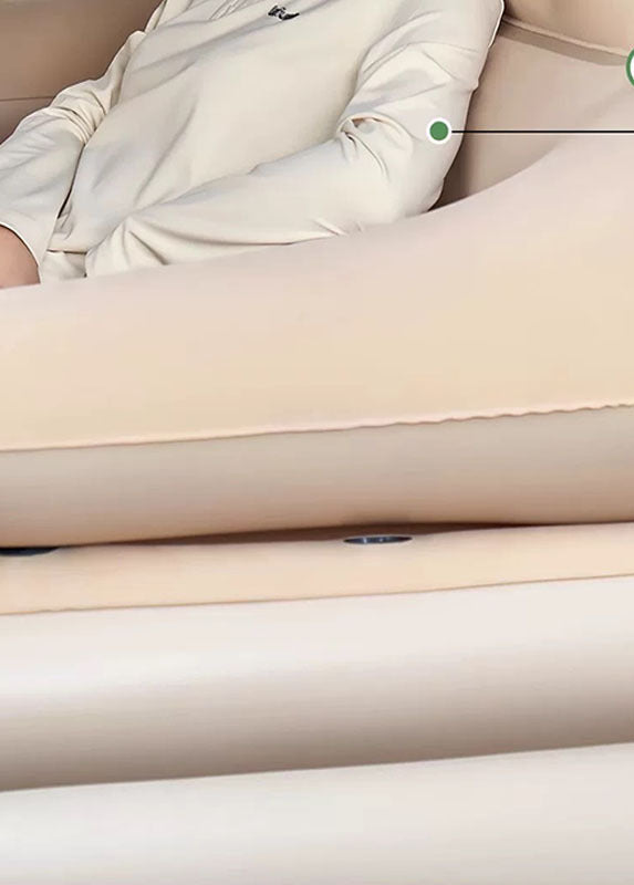 automatische Aufblasung erhöht aufblasbares Luftbett mit aufrechtem Rückenlehne und integrierter Kopfstütze Brehn