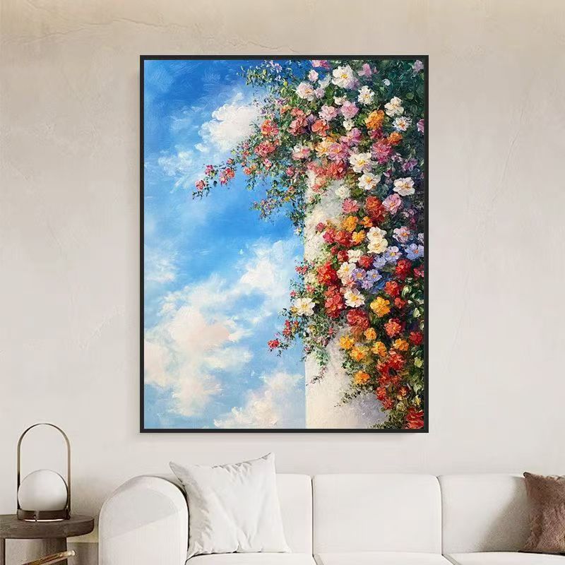 Florale Landschaft Wandkunst Brehn