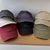 Herren Freizeit Vintage Baumwoll Baseballmütze Brehn