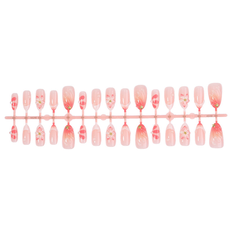 Floral Nail Art Press-On Set Brehn