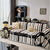 Elegante Texturierte Sofa-Decke