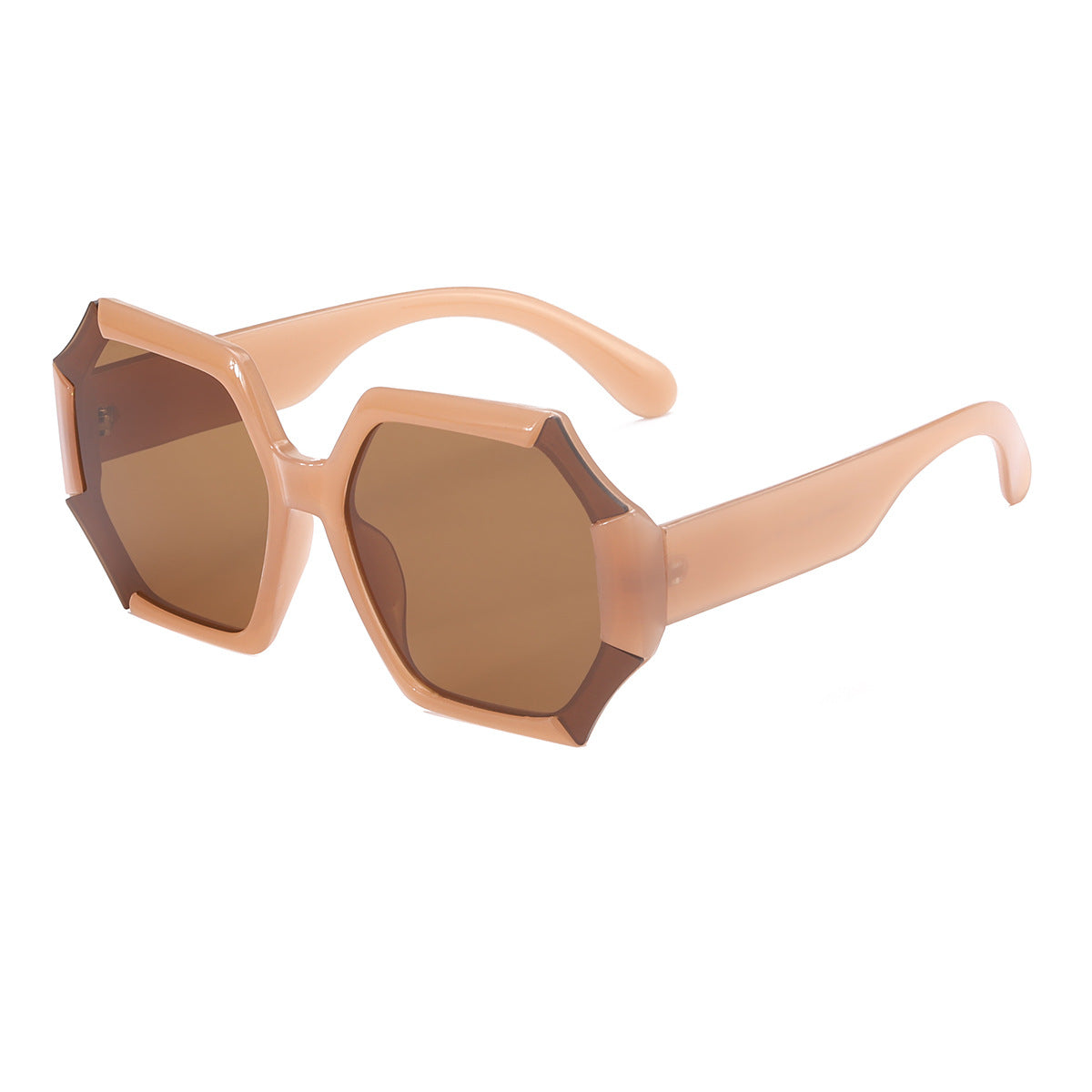 Damen exklusive Sonnenbrille im auffälligen modernen Design Brehn