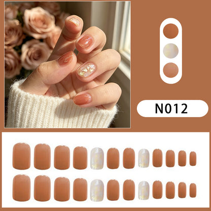 Geometrisches Muster Press-On Nagelset