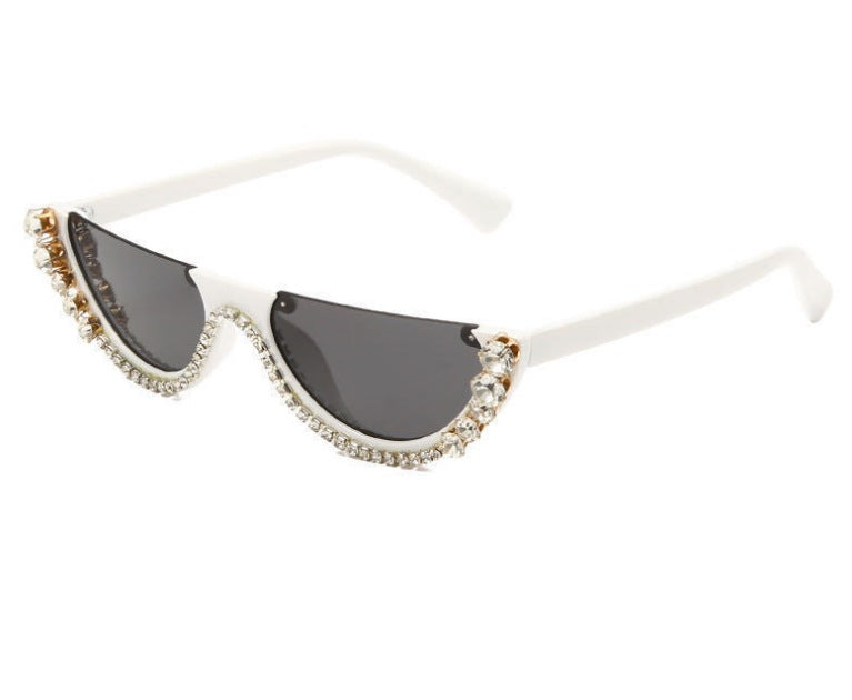 Damen Design-Sonnenbrille mit funkelnden Akzenten Brehn