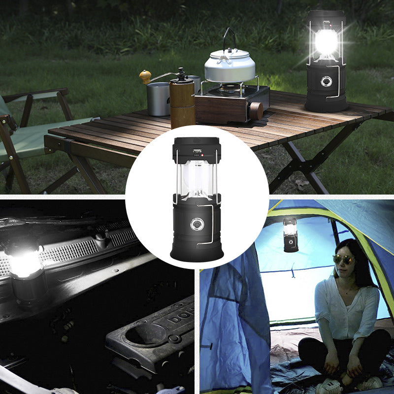 Multifunktionale Campinglampe Brehn