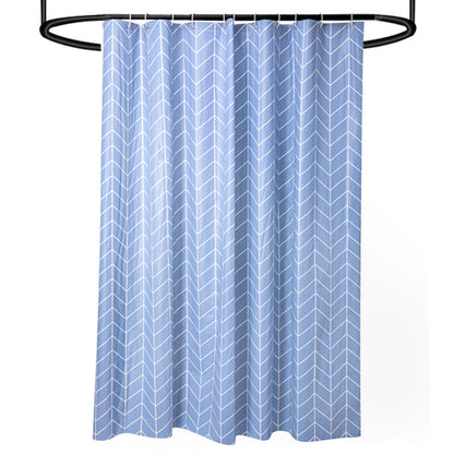 Moderne Chevron-Muster Duschvorhang Brehn