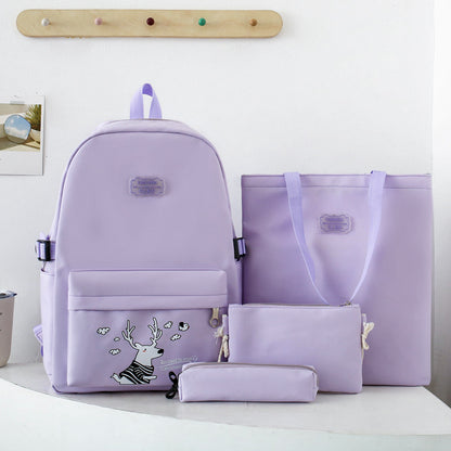 Verspielt Charakter Rucksack Set