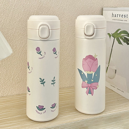 Damen Isoliertrinkflasche mit innovative Auslaufsicherung Brehn