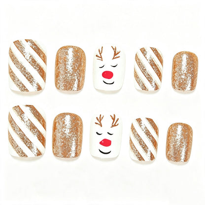 Festliches Feiertags-Nagelkunst-Kit Brehn