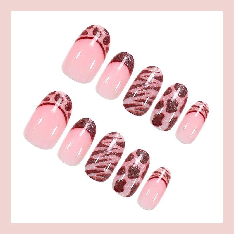 Kunstnagelset mit modernen Tier- und Musterdesigns Brehn