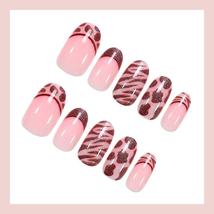 Kunstnagelset mit modernen Tier- und Musterdesigns Brehn
